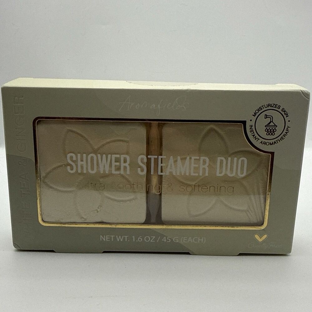 Aromafields Shower Steamer Duo Ultra Soothing And Softening